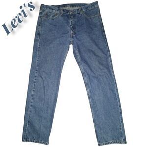 Levi's 505 Regular Fit Men's Jeans Medium Wash 38x32